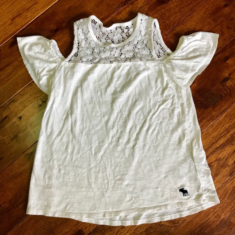 Abercrombie Kids Cold Shoulder Top